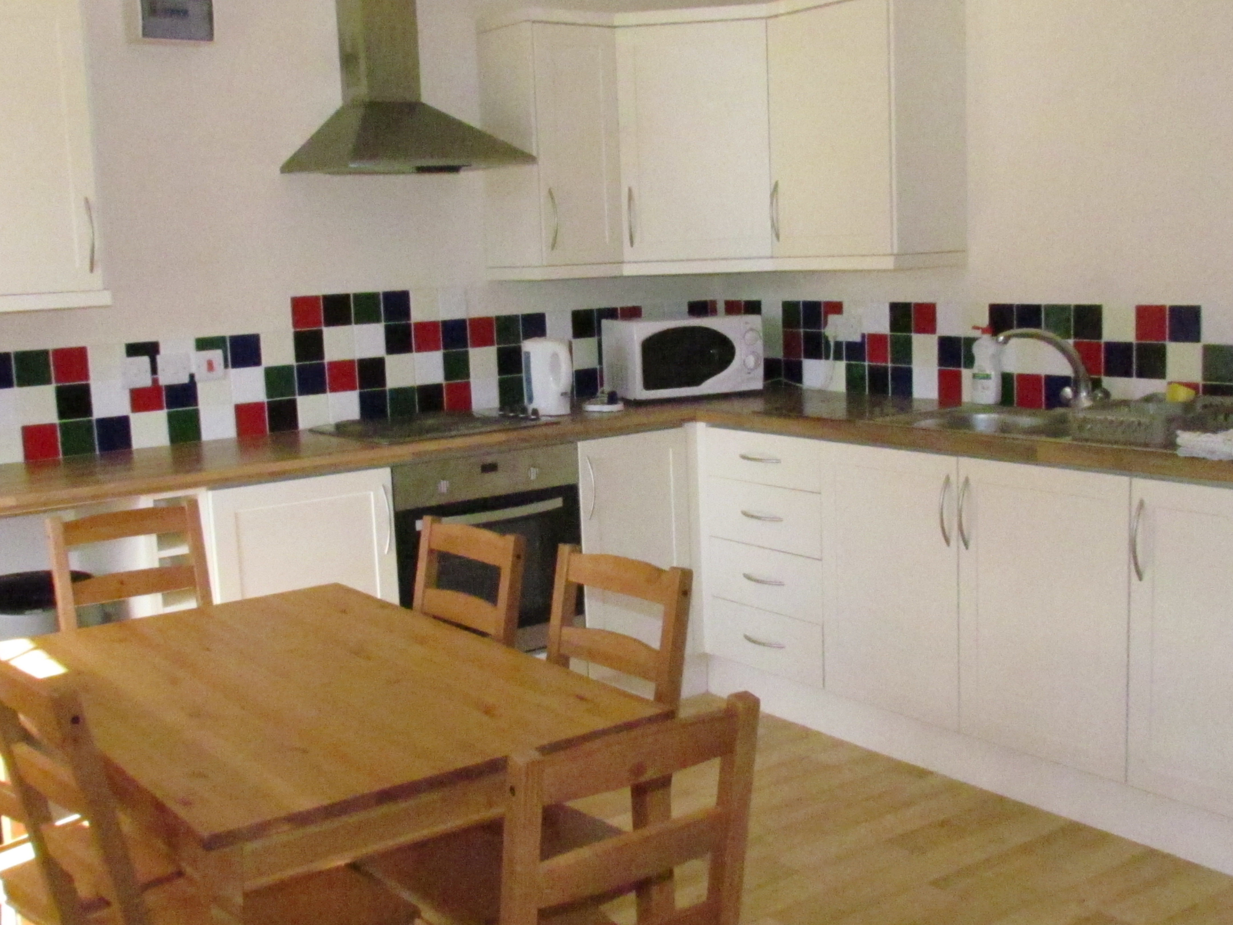 Lovely furnished Dining Area in a ground floor lodge